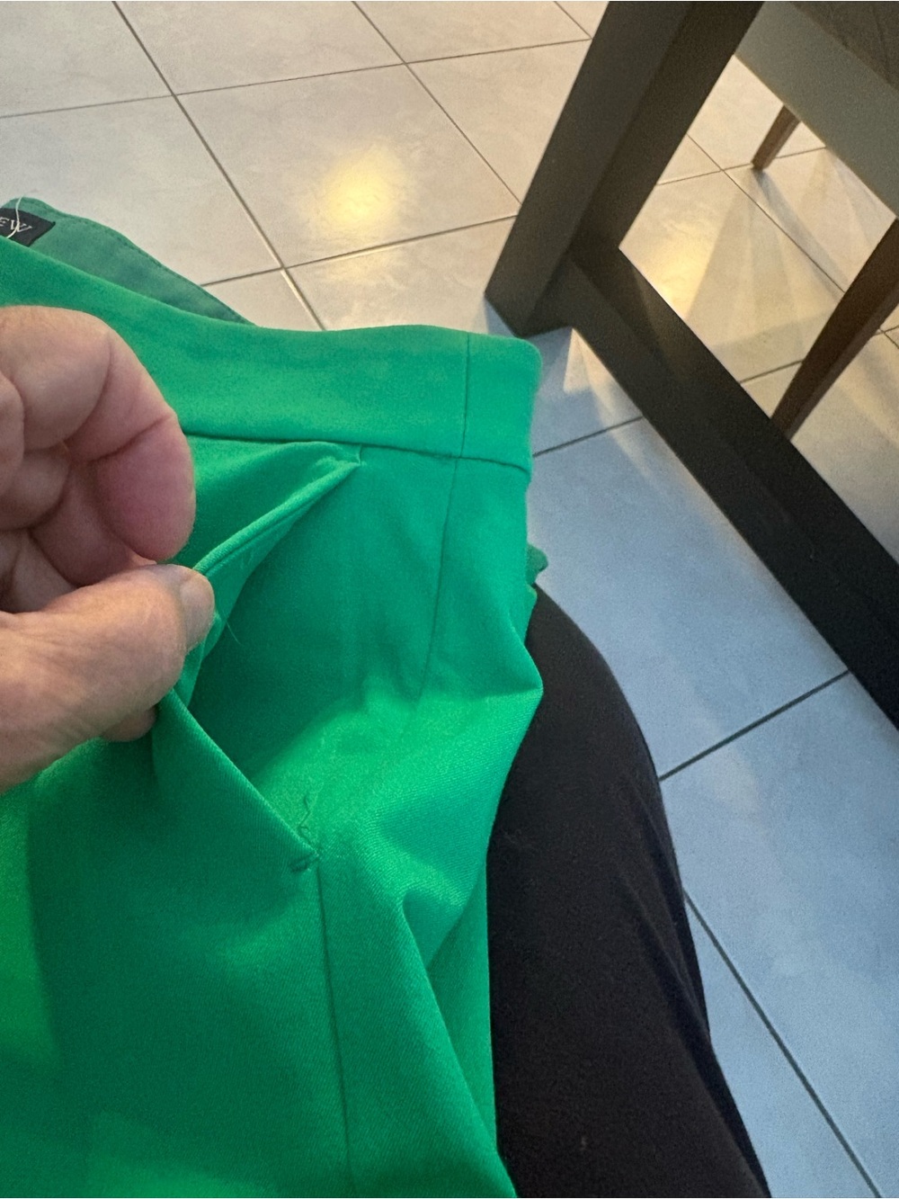 J. Crew Kelly Green Boot-Cut Pants - Picture 7 of 7